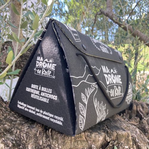 Ma Drôme en Boite Symphonie d'olives truffe noire Nyons provencale huile prestige cadeau