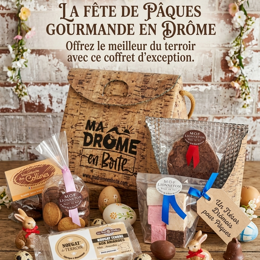 Ma Drôme en Boite Pâques chocolat cadeau oeufs local gourmand idée plaisir offrir2
