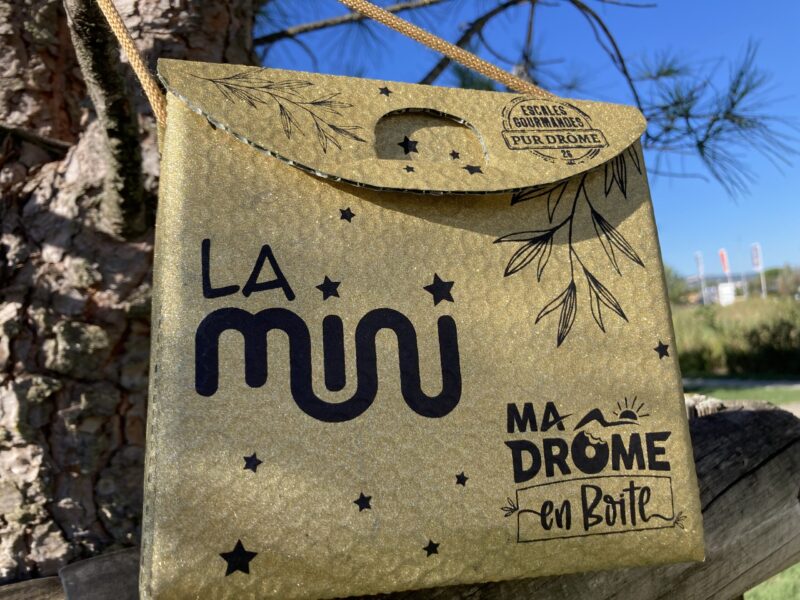 La boite qui emballe, packaging original et élégant, saveurs de Drôme provençale